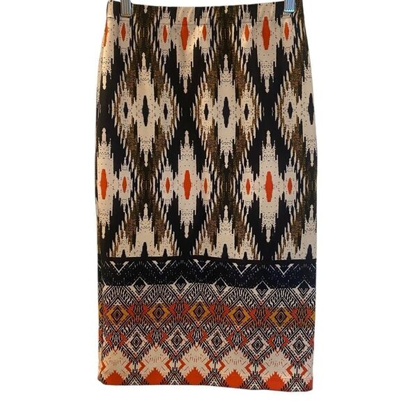 Anthropologie Maeve Western Boho Print Pencil Skirt - Women’s XS - Picture 2 of 6